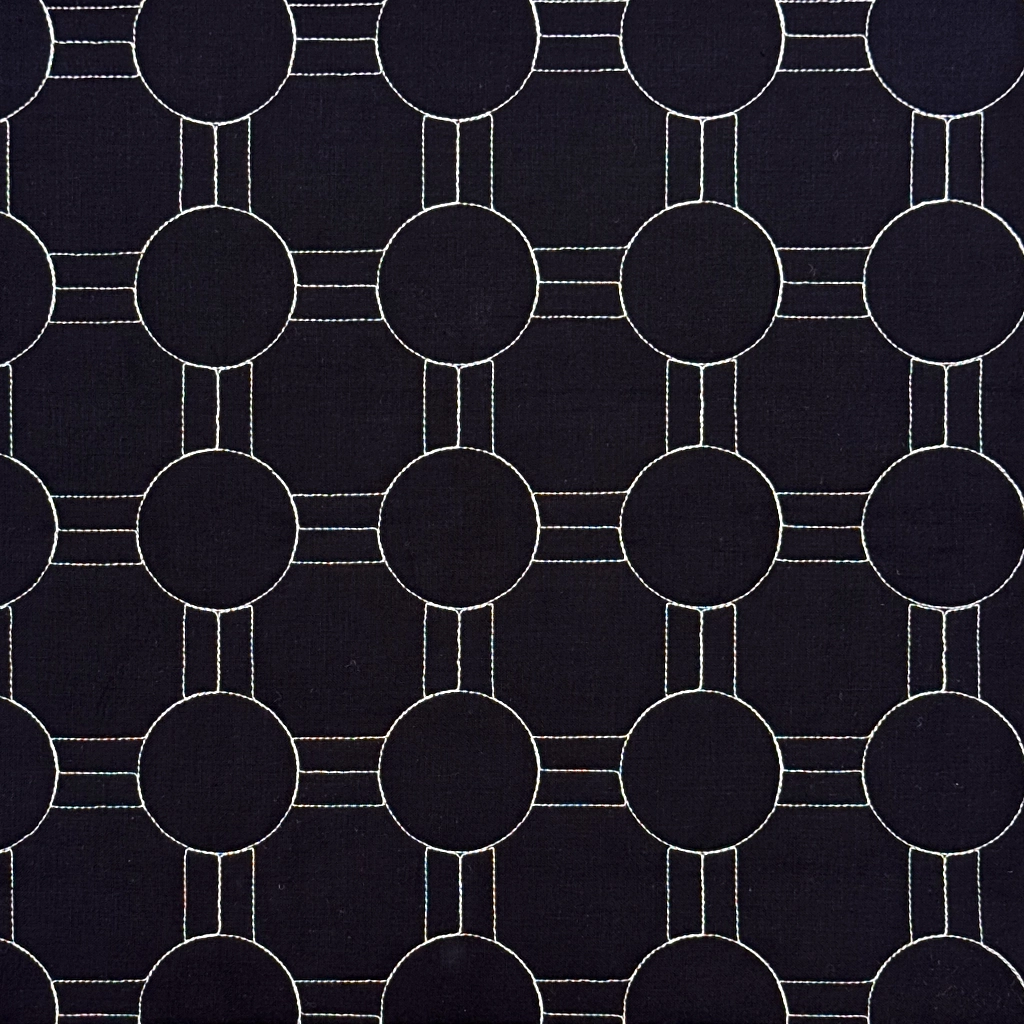 Circle Lattice quilting pattern