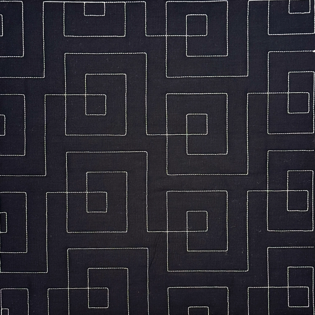 Square Spirals quilting pattern