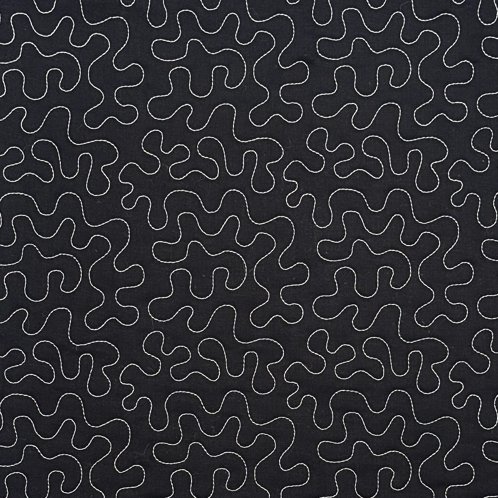 Stipple quilting pattern